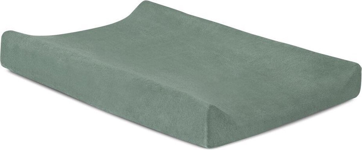 2x Jollein Aankleedkussenhoes Badstof Ash Green 50x70cm