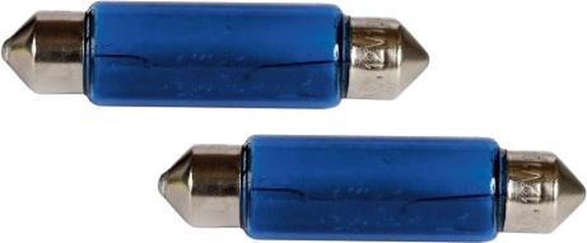Sumex Autolampen C5w 35 Mm 12 Volt 5 Watt Blauw 2 Stuks