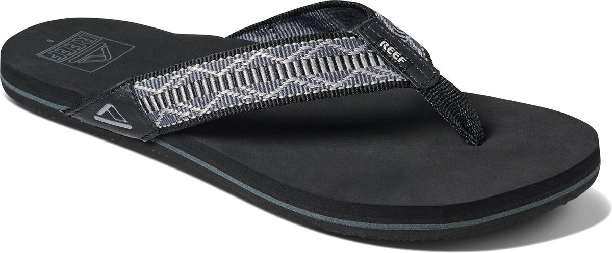 Reef Slippers - Maat 46 - Mannen - zwart/grijs/wit