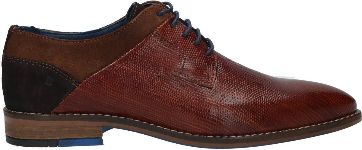 Berkelmans Veterschoen  Bruin/Cognac