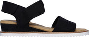 Bobs Desert Kiss dames sandaal - Zwart - Maat 36