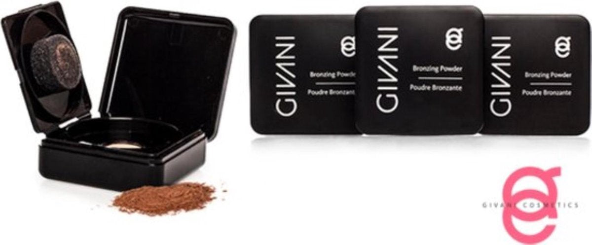 Givani Bronzing Powder Brilliant/Matt losse gezichtspoeder 10 gr.