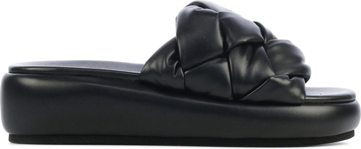Strategia Vrouwen Rubber  Slippers / Damesschoenen B37 - Zwart - Maat 41