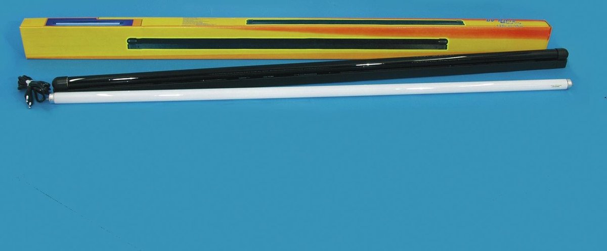 UV TL-lamp 120cm 36W Slim UV & weiß 36 W Zwart
