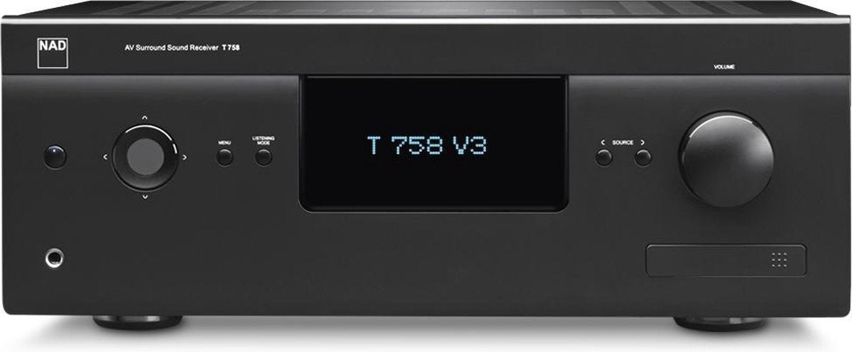 NAD T 758 V3 420W 7.1kanalen Surround Zwart AV receiver