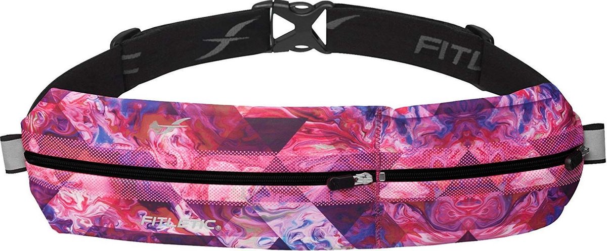 Fitletic Running Belt - Bolt Fit Double Pouch - Hardloopriem