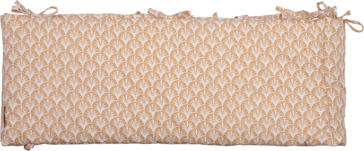 Pericles Boxbumper 320 X 30 Cm Katoen Bruin/wit