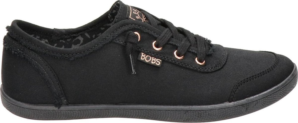 Bobs by Skechers B Cute dames sneaker - Zwart zwart - Maat 37