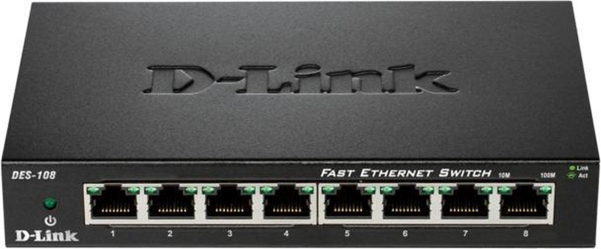 D-Link DES-108 - Switch
