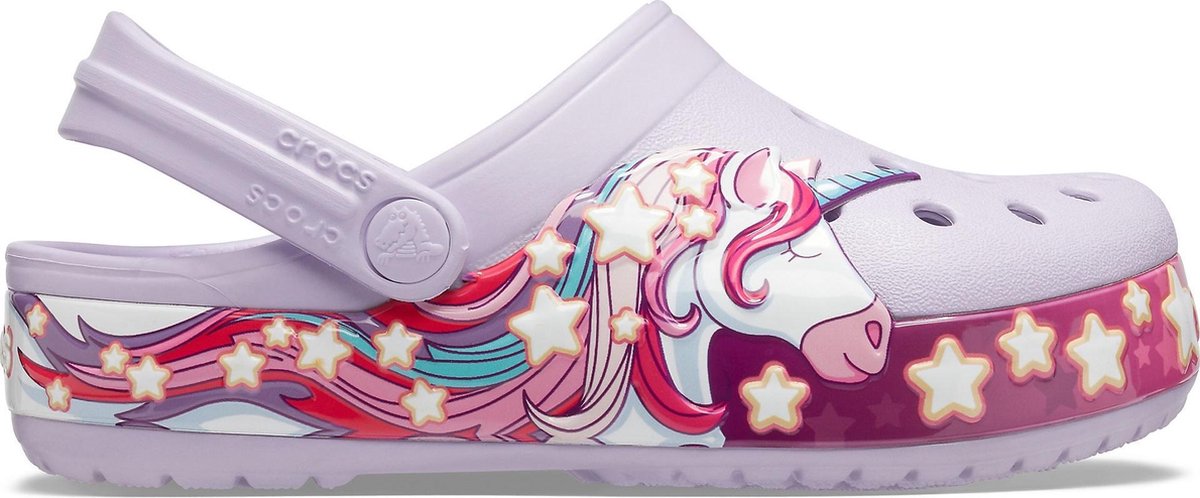 Crocs Instappers - Maat 25/26 - Meisjes - lila/paars/roze