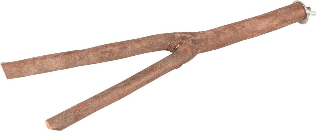 Vogelaccessoire Zitstok V - Bruin - 31 cm