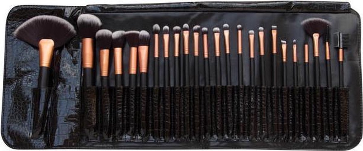 Rio - Professional Cosmetic Brush collection 24 piece set