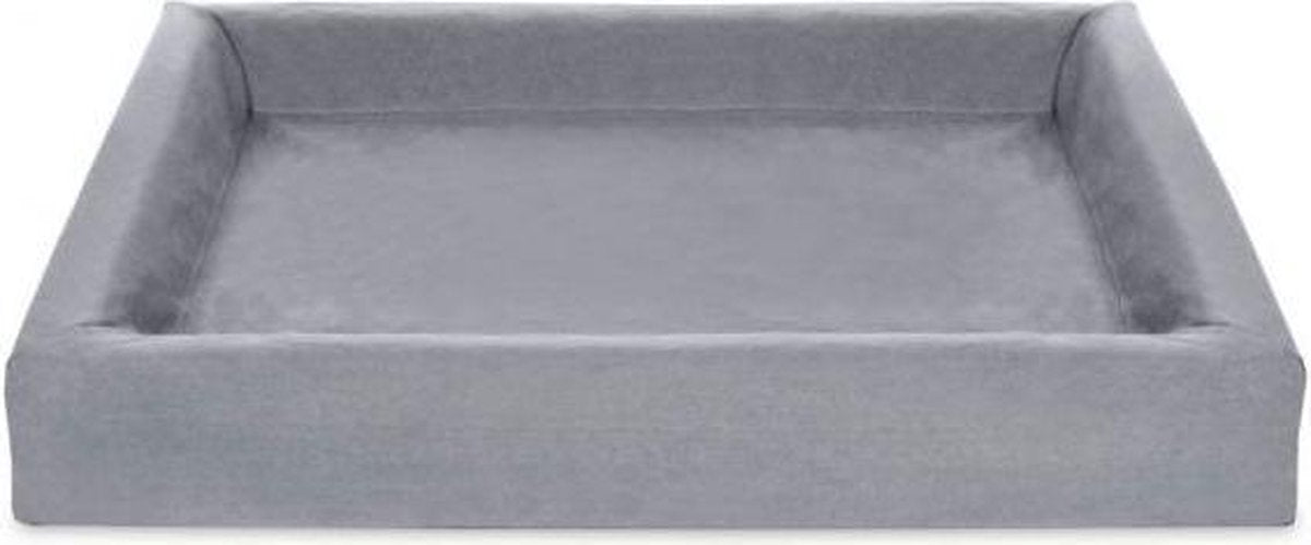 Bia bed cotton overtrek hondenmand grijs Bia-100 120x100x15 cm