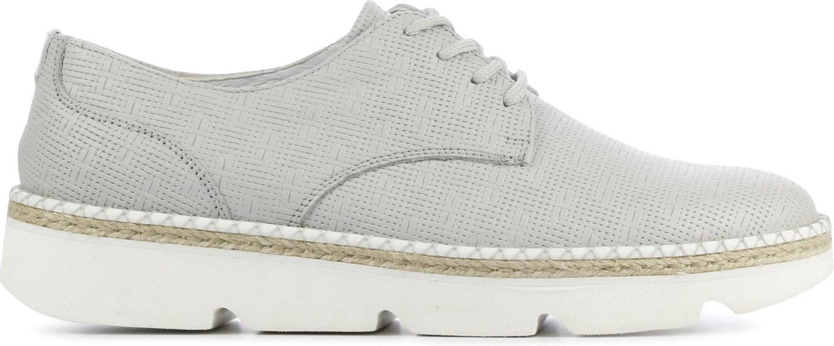 Waldlaufer Vrouwen Leren Veterschoenen / Damesschoenen  768001 - Grijs - Maat 42