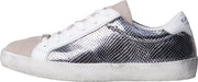 KUNOKA Alex scaly silver - Sneakers Dames - maat 37 - Wit Zilver Ivoor