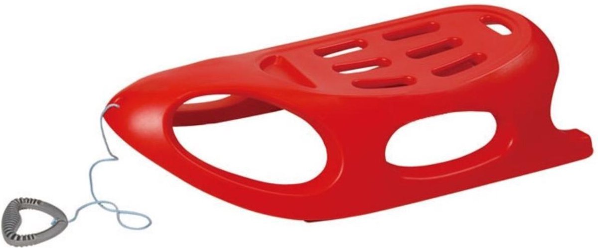 Slee rood plastic