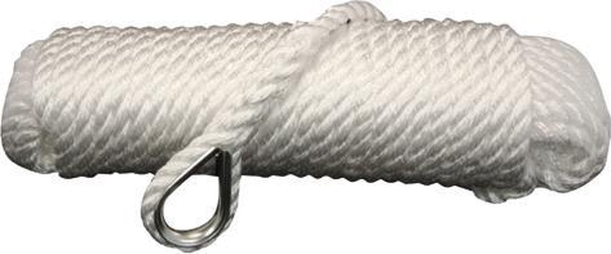 Talamex Superlene Ankerlijn Ø 12 mm 30 meter lang - Wit