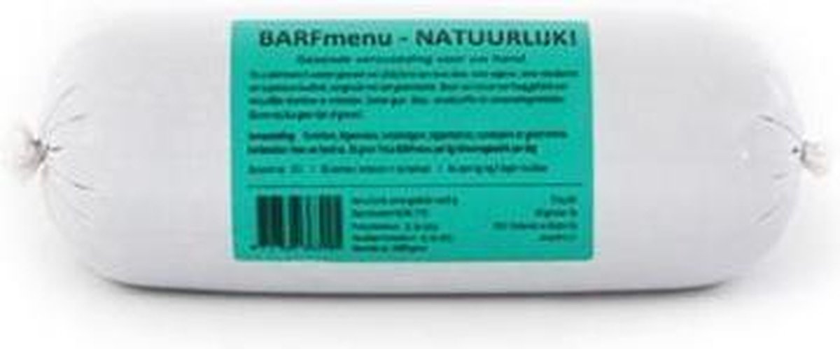 Barfmenu Natuurlijk!