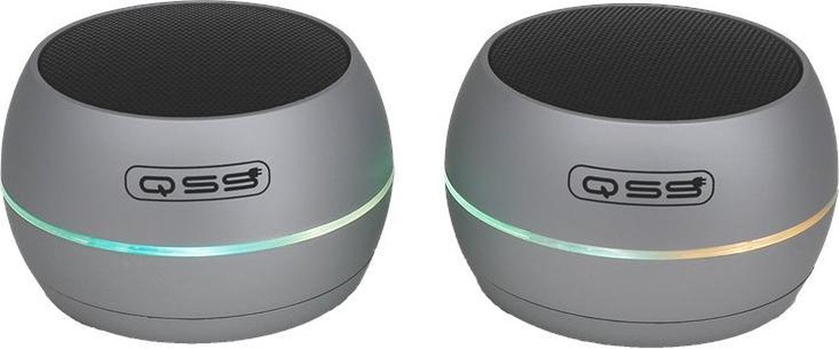QSS bluetooth speakers met ledlicht