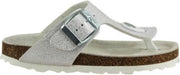 Braqeez 418020-500 Meisjes - Wit - Leer - Gesp
