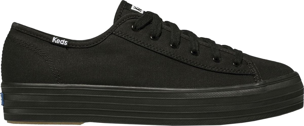 TPL Kick Core Canvas Black/Black Dames Veterschoenen - Zwart - maat 40