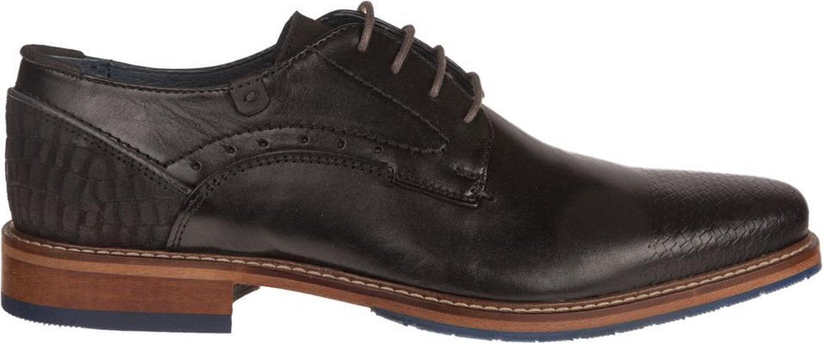 Berkelmans Kent zwarte veterschoen maat 45
