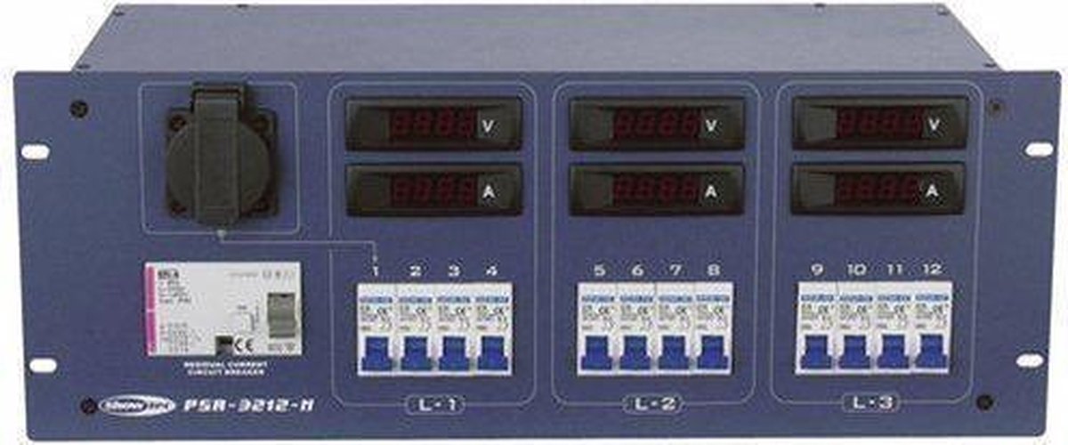 Showtec Showtec PSA-3212M Krachtstroomverdeler