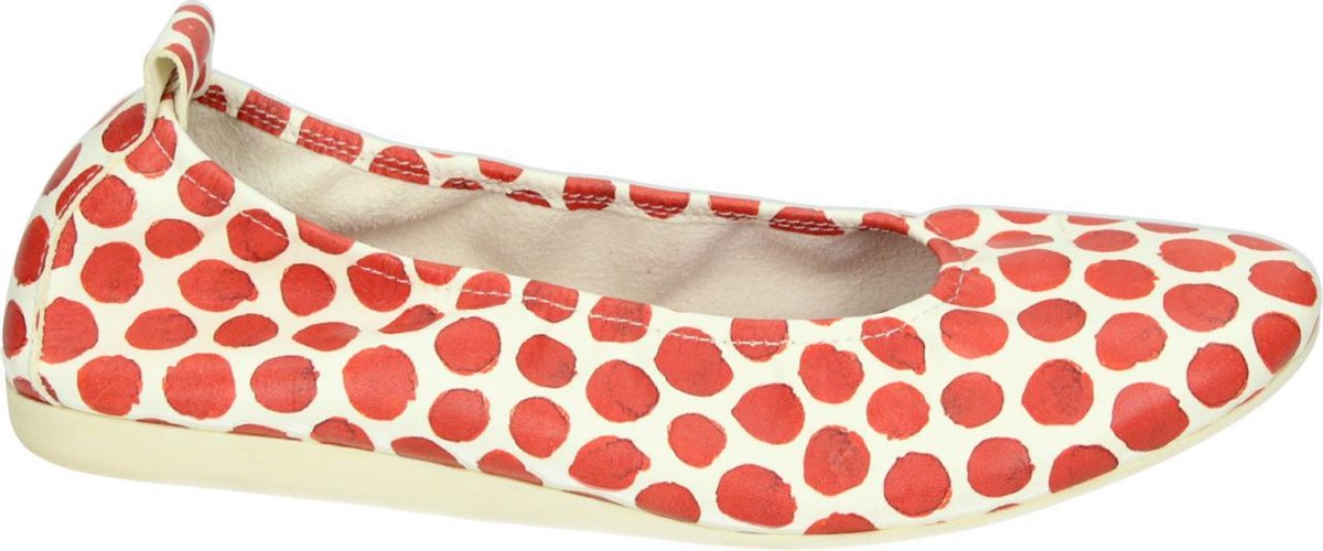 Arche LAIUS - Volwassenen Ballerinaschoenen - Kleur: Rood - Maat: 38