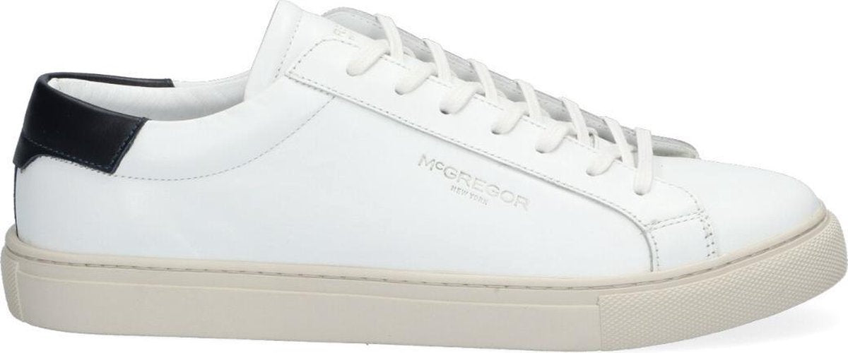 McGregor Heren Sneakers - Wit - Leer - Veters