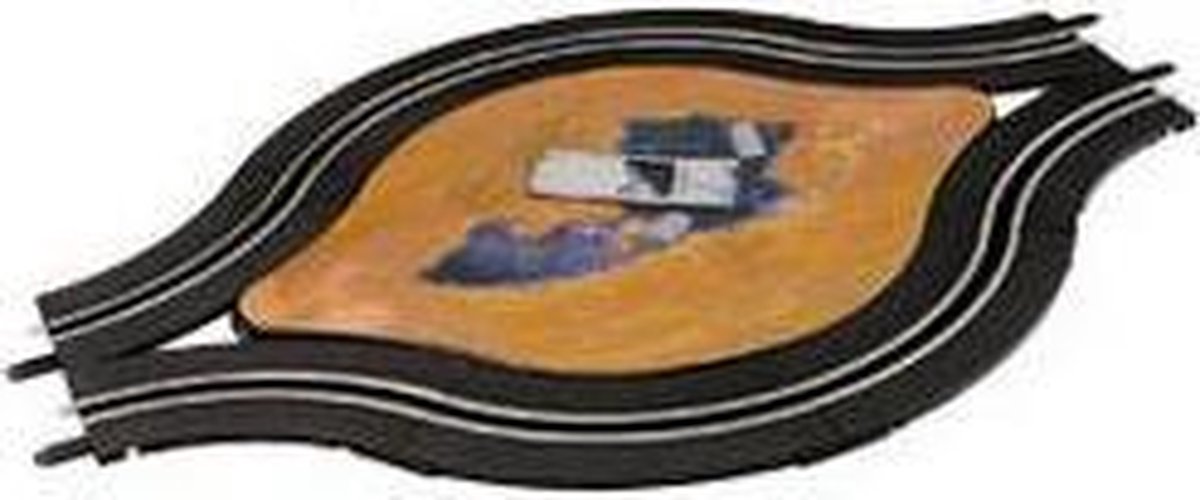 Carrera GO!!! Rotonde met Decoratie - Racebaanonderdeel
