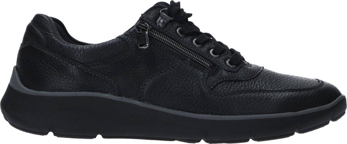 Waldläufer Heren veterschoen - 953017-199-001 Zwart - Harris Wijdte H - Maat 11