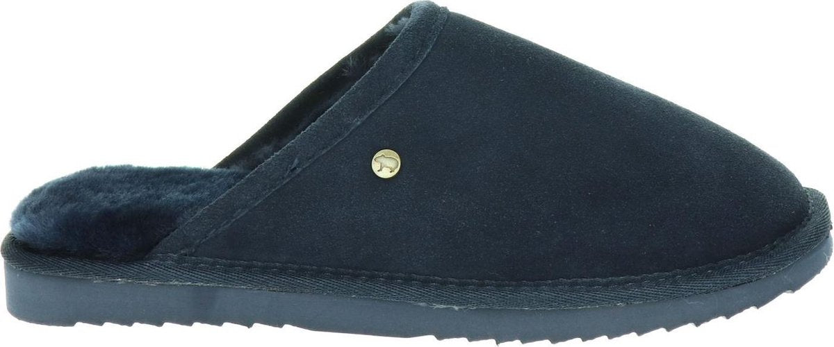 Warmbat Classic Suede Unisex Sloffen - Blauw - Maat 48
