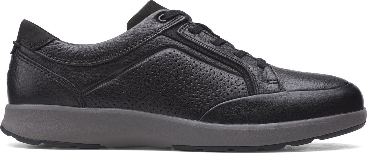 Clarks Un Trail Form2 Heren Veterschoenen - Black - Maat 43