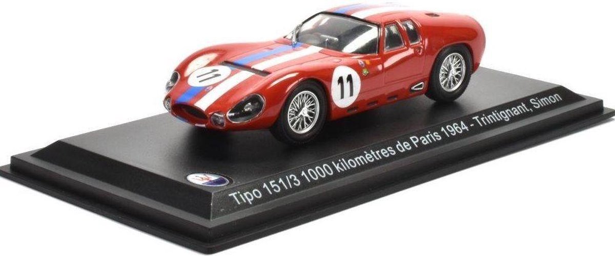 Maserati Tipo 151/3 #11 1000km Paris 1964