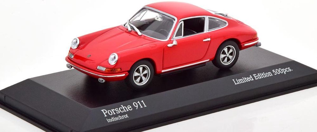 Porsche 911 1964 Rood Minichamps Limited 500 Pieces