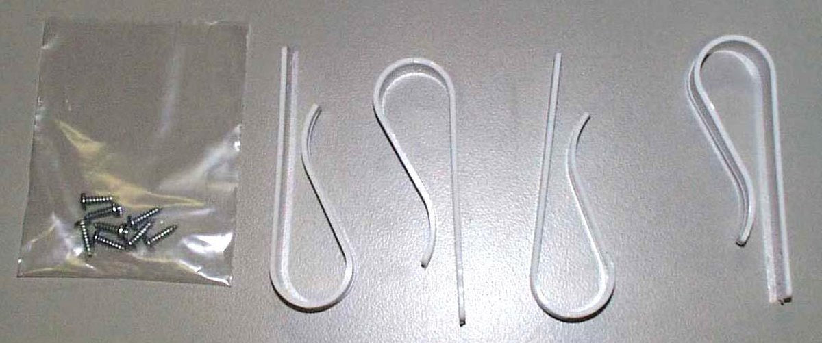 Tafelkleed- en gordijnklemmen - Set van 4