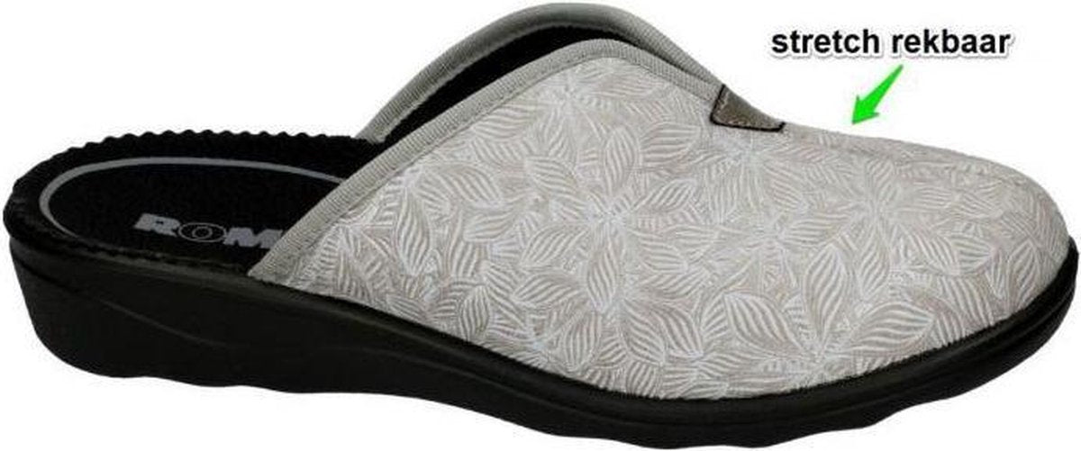 Romika -Dames -  beige - slippers & muiltjes - maat 42