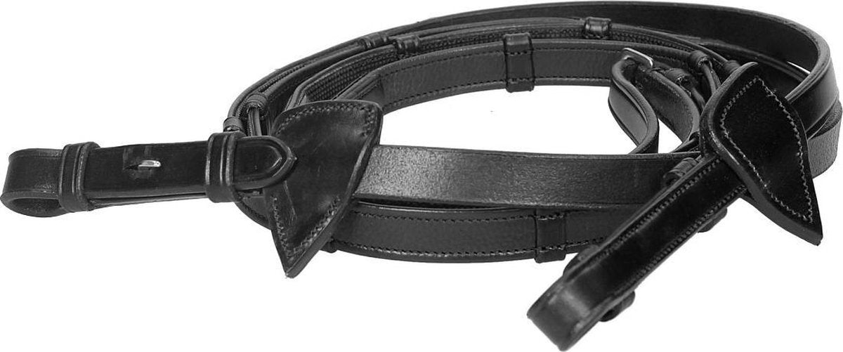 Dy'on Teugels  Nec Leer Met Stops - Black - pony