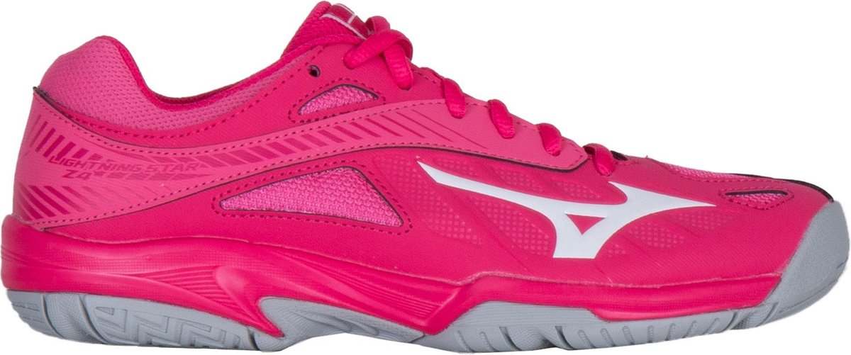 Mizuno Wave Lightning Z4 Sportschoenen - Maat 37 - Unisex - roze/ wit