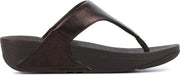 FitFlop  Vrouwen Leren Slippers - Lulu toe leather - 41
