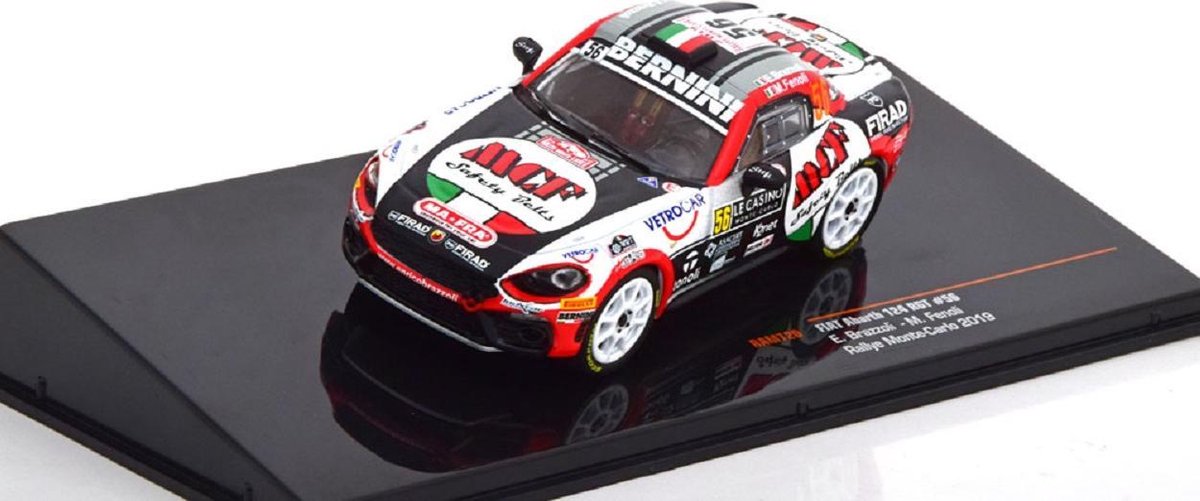 Fiat 124 Abarth RGT #56 Rally MonteCarlo 2019