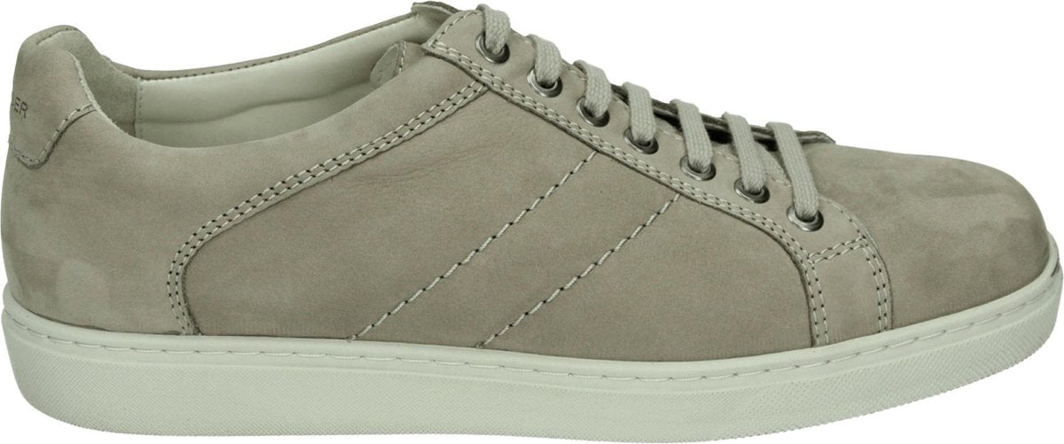 Strober LARS 58059G3 - Volwassenen Heren sneakersVrije tijdsschoenen - Kleur: Wit/beige - Maat: 47