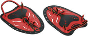 Aquafeel Zwempaddles Rood / Zwart met verstelbare band