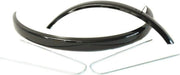 Spatbordset 12 inch zwart atb - ZWART