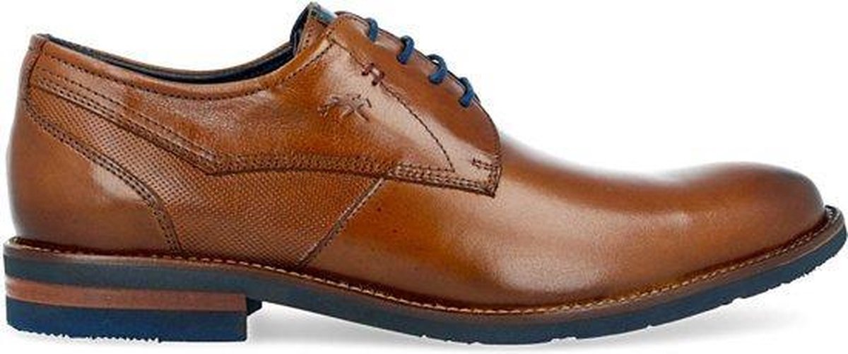 FLUCHOS F0137 Veterschoen cognac maat 41