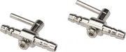 Aqua Della Metalen doorvoerkraan voor slang 2ST - 4/6MM