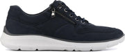 Waldlaufer Mannen Leren Sneakers / Herenschoenen 953012 - Blauw - Maat 47