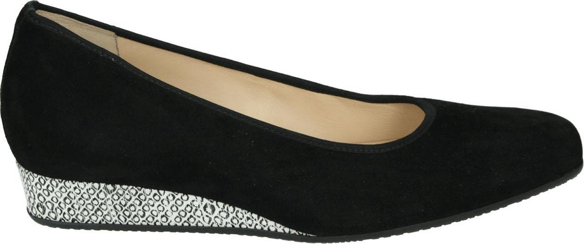 Hassia 302202 - Volwassenen Pumps - Kleur: Zwart - Maat: 38.5