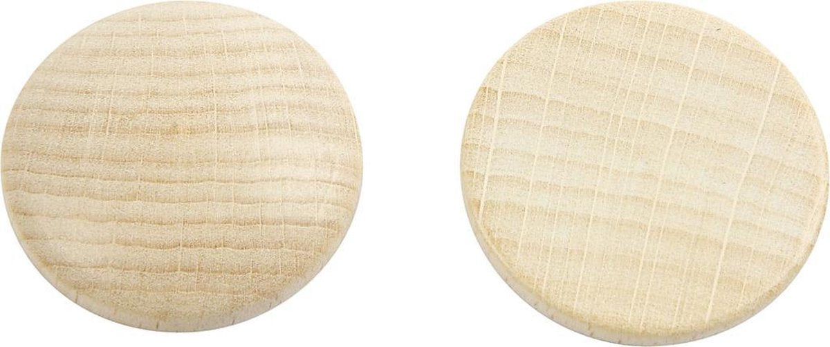 Wooden buttons. 30 mm. 150 pc