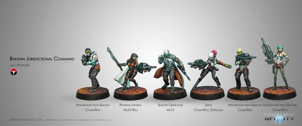 Nomads Bakunin Jurisdictional Force (Sectorial Starter Pack)